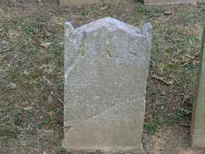 footstone for J. Arnold Standhouse