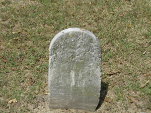 footstone for Willie and Anna Elliott