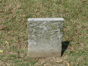 footstone for Maria Gallaghan