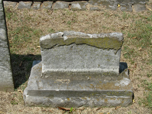 footstone for Maria Gallaghan