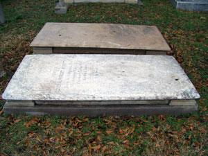restored Armstrong (Gen.) tombstone